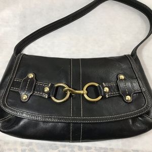 Coach Black Leather Bag